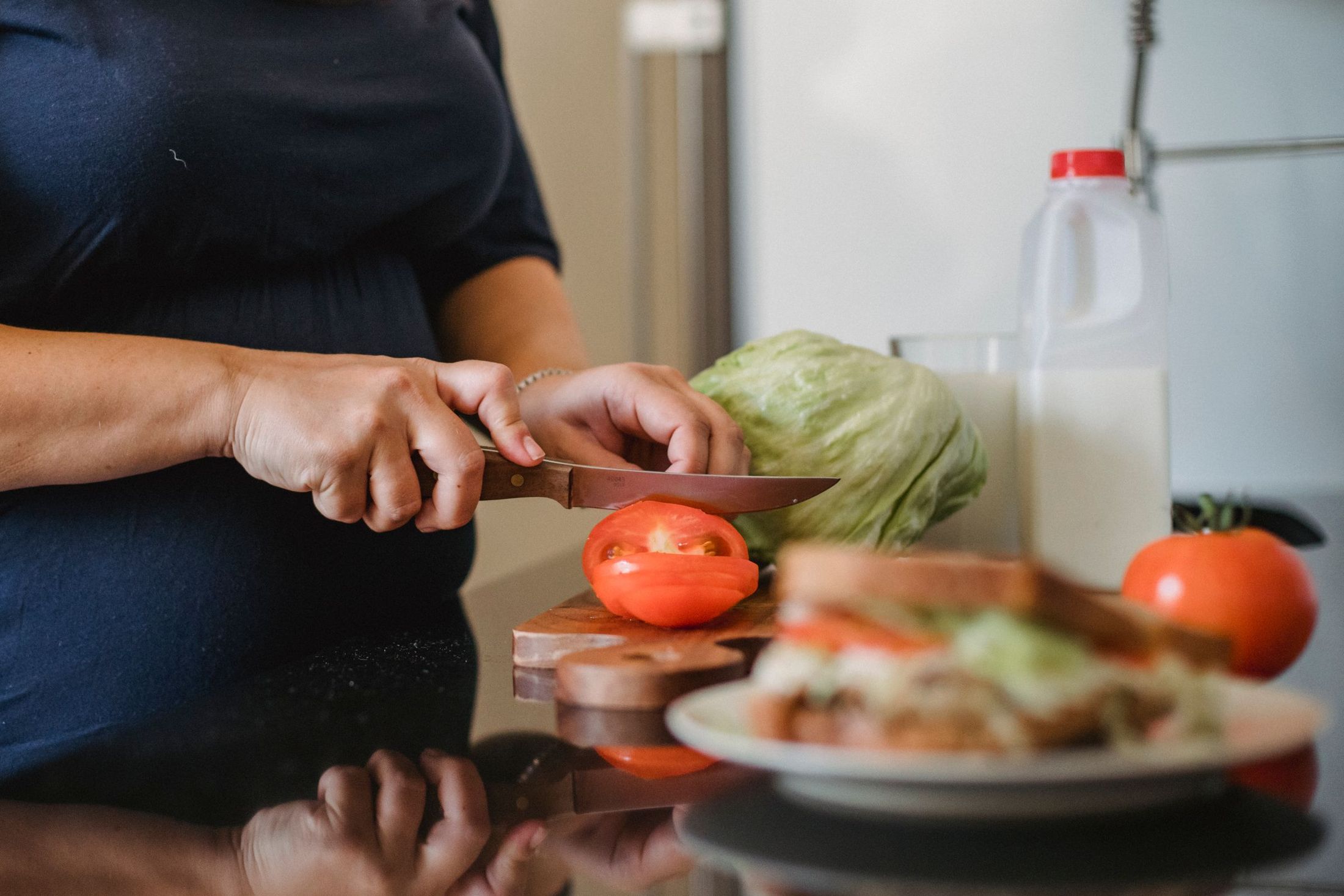 Hands Tomato Hands tomato